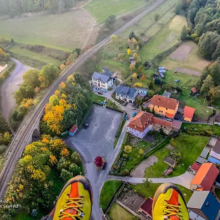 Ferienwohnung Orgelbauerhaus Schulze Paulinzella Exterior foto